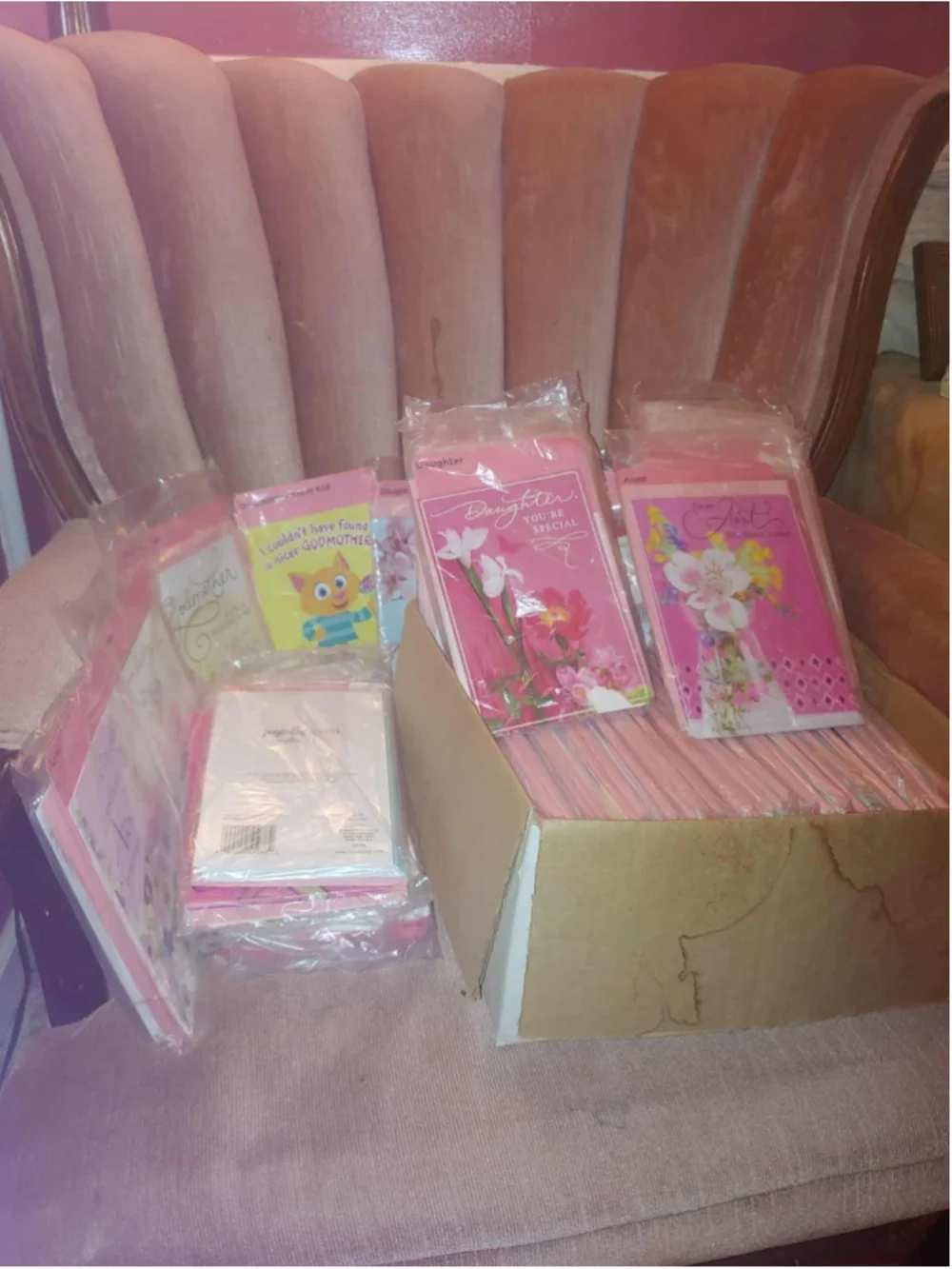 Hallmark 440 Mother's Day Greeting Cards Bulk Floral Family Pack With Envelopes